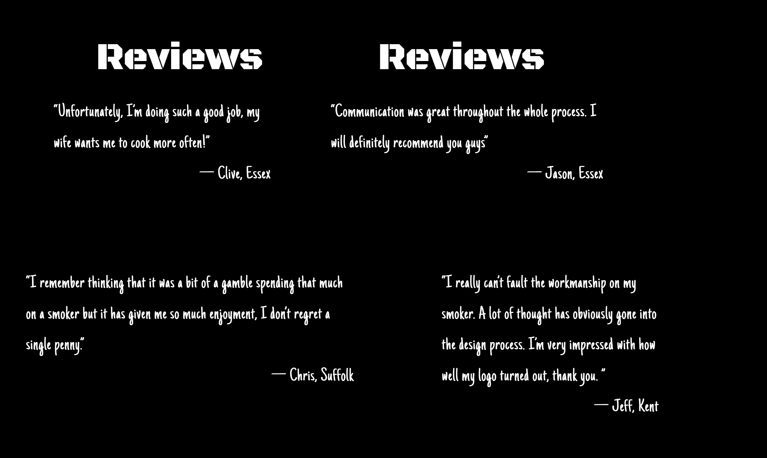 Reviews